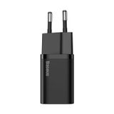  Bộ sạc nhanh, nhỏ gọn Baseus Super Si Quick Charger 20W dùng cho iPhone 12/iP11/XS Max (Type C, 20W/18W, PD/ QC3.0 Quick charger) 