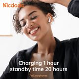  Tai Nghe Không Dây TWS MCDODO B01 Series HP-803 (Bluetooth v5.0, 5H, IP54, HiFi Sound Quality, HD Call) 