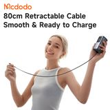  Pin Dự Phòng Kiêm Củ Sạc Kèm Cáp Type-C MCDODO FreeGo series MC-850 45W (10000mAh Power Bank, LED Display) 