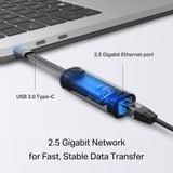  Hub Chuyển Đổi Kết Nối Type C to LAN RJ-45 TP-LINK UE302C (2.5Gbps) 