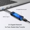  Hub Chuyển Đổi Kết Nối Type C to LAN RJ-45 TP-LINK UE302C (2.5Gbps) 
