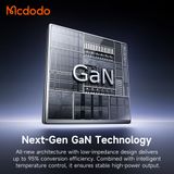  Củ Sạc Nhanh MCDODO FreeGo Pro CH-863 67W (1*Type-C port + 2*Type-C 80cm built-in cable) 