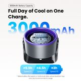  Quạt Để Bàn VENTION Lite 01 PBJ (3000mAh, 9.5H, LED Speed Display, 120° Wide-Angle Adjustment) 
