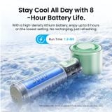  Quạt Cầm Tay Mini VENTION PBG (3000mAh, 8H, 100-Level Stepless Adjustment, Smart LED Display, 13000RPM, 90° Folding Head) 