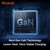  Củ Sạc Nhanh Để Bàn MCDODO FreeGo Pro CH-139 100W (2*Type-C + 1*USB-A port + 100cm Type-C Built-in cable, Smart Digital Display) 