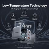  Củ Sạc Nhanh VENTION FEX 70W (2*Type-C + 1*USB-A, GaN V Tech) 