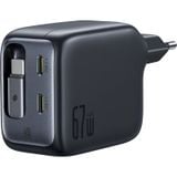  Củ Sạc Nhanh Baseus EnerCore CJ11 67W (2*Type-C port, With 82cm Type-C Built-in Cable, AI-Powered Real-Time Monitoring) 