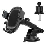  Giá Đỡ Điện Thoại Ô Tô Baseus UltraControl Pro Series Clamp-Type Car Holder Set Dùng Cho Khe Gió Và Taplo 