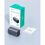  Củ Sạc Nhanh AUKEY PA-B6U 67W (2*Type-C + 1*USB-A Port, UFCS certified, GaN Technology) 