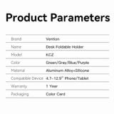  Đế Giữ Điện Thoại, Tablet Để Bàn VENTION KCZ (Alumiunm Material) 