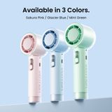  Quạt Cầm Tay Mini VENTION PBG (3000mAh, 8H, 100-Level Stepless Adjustment, Smart LED Display, 13000RPM, 90° Folding Head) 