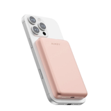  Pin Dự Phòng Không Dây AUKEY PB-MS07A 5000mAh 20W (CCC / 3C Certification, 1*Type-C port, Qi2 15W Wireless Charging, Ultra-Slim & Lightweight, Airline Safe) 