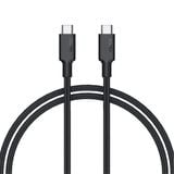  Cáp Sạc Nhanh C to C AUKEY CB-CD21 100W (USB3.1 10Gbps, 4K@60Hz 30-bit, 5A, 1.2m) 