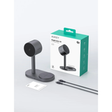  Đế Sạc Đứng Không Dây 2-in-1 AUKEY Qi2.2 MagFusion 2X LC-MC213 25W (Wireless Charging Qi2.2 25W, Strong Magnetic Force, 360° Rotation) 