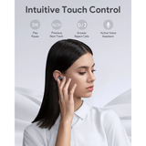  Tai Nghe Không Dây TWS AUKEY EP-M3A (Bluetooth v5.4, 5H, IPX4, Control via app, Crystal Clear Calls) 