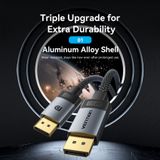  Cáp DisplayPort2.1 VENTION HGB 16K (16K@60Hz / 10K@60Hz / 8K@240Hz / 4K@360Hz / 2K@480Hz / 1080P@540Hz, HDR10+, HDCP 2.2, DSC 1.2a, 54Gbps, 3D Stereoscopic Imaging, FEC, NVIDIA G-Sync, AMD FreeSync Premium Pro, DSC, 32-bit audio) 