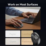  Chuột Không Dây Công Thái Học VENTION KTM (2.4GHz + Bluetooth 5.1, 4000DPI, 5-Level DPI Adjustment, 6 Buttons, ≤10m, AA Battery) 