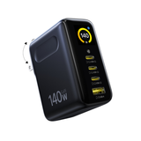  Củ Sạc Nhanh Baseus PicoGo AH11 140W (3*Type-C + 1*USB-A port, Digital Display, Includes Dura Fast Charging Cable C to C 240W 1.5m) 