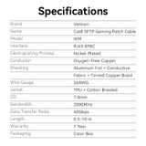  Cáp Mạng LAN Cat8 SFTP VENTION IKM (40Gbps, 2000MHz) 