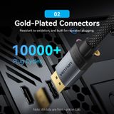  Cáp DisplayPort2.1 VENTION HGB 16K (16K@60Hz / 10K@60Hz / 8K@240Hz / 4K@360Hz / 2K@480Hz / 1080P@540Hz, HDR10+, HDCP 2.2, DSC 1.2a, 54Gbps, 3D Stereoscopic Imaging, FEC, NVIDIA G-Sync, AMD FreeSync Premium Pro, DSC, 32-bit audio) 