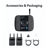  Bộ Truyền Hình Ảnh HDMI Không Dây VENTION ADU 1080P@60Hz (Transmitter and Receiver, 200M Stable Transmission, Up to 1 TX to 4 RXs, Support NP-F750 7.4V Battery, Wireless + Wired Flexibility, LED Status Display) 