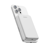 Pin Dự Phòng Không Dây AUKEY PB-MS07A 5000mAh 20W (CCC / 3C Certification, 1*Type-C port, Qi2 15W Wireless Charging, Ultra-Slim & Lightweight, Airline Safe) 