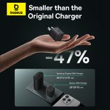  Combo Củ Sạc Nhanh Baseus GaN5 Fast Charger (mini) 1C 25W 