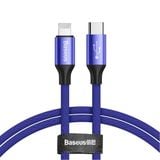  Cáp sạc và truyền dữ liệu Type C - Lightning Baseus Yiven New Series cho iPhone / iPad ( Fast Charging Data Sync Cable) 
