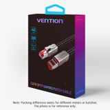  Cáp Mạng LAN Cat8 SFTP VENTION IKM (40Gbps, 2000MHz) 