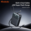  Pin Dự Phòng Kèm Cáp Type-C + Lightning MCDODO YGS MC-993 20000mAh 45W (1*Type-C+1*USB-A ports, LED Display) 