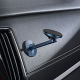  Đế giữ điện thoại bằng nam châm dùng trên xe hơi Baseus Hollow Magnetic Car Mount Holder (dán táp lô, chức năng giữ cố định dây sạc ) 