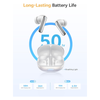  Tai Nghe Không Dây TWS QCY MeloBuds N65 (Bluetooth v6.0, 11H, Hi-Res Audio, Adaptive ANC, IPX5, Wind-Adaptive ANC, Al Scene-Aware ANC) 