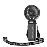  Quạt Cầm Tay 3-in-1 GOOJODOQ GFS003 High-speed Handheld Fan (4000mAh, 14H, 12000RPM, 100 mức điều chỉnh gió, 9m/s, Smart Digital LED Display, Đầu quạt gập 180°) 