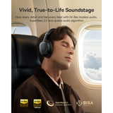  Tai Nghe Chụp Tai Không Dây Baseus Bowie MH1 (Bluetooth v6.0, 80H, -48dB ANC, SuperBass 2.0, Hi-Res Audio, 5-Mic Al Clear Calls, Smart App Control) 