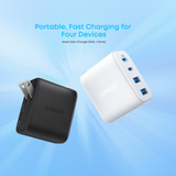  Củ Sạc Nhanh ANKER Zolo A121E 50W (2*Type-C + 2*USB-A port, ActiveShield™ 4.0) 