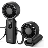  Quạt Cầm Tay AECOOLY Halo 04 PE02 (3600mAh, 20H, 6m/s, 6000RPM, 5 Speed Settings, Digital Display) 