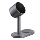  Đế Sạc Đứng Không Dây 2-in-1 AUKEY Qi2.2 MagFusion 2X LC-MC213 25W (Wireless Charging Qi2.2 25W, Strong Magnetic Force, 360° Rotation) 