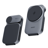  Đế Sạc Không Dây Để Bàn 3-in-1 AUKEY LC-MC312 15W (Qi2, Strong magnetic attraction) 