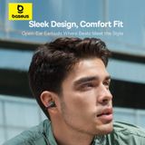  Tai nghe Bluetooth TWS Baseus Bowie MC1 OL Open-Ear (Bluetooth v5.4, 9H, Al Bass-Enhancement Algorithm & Full Sound Clarity, IP57, 0.8 mm Large Amplitude, AI ENC, Anti-Drop, 3-Magnet Driver Design, Customizable APP Control) 
