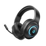  Tai Nghe Chụp Tai Không Dây QCY Heroad V200 Pro (Bluetooth v6.0, 240H, +Wired USB-C Cable, RGB Light, 7.1 Surround Sound, Detachtable Noise Canceling Mic) 