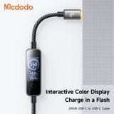 Cáp Sạc Nhanh C to C MCDODO CA-875 240W (with TFT Screen Display, 1.2m, 480Mbps) 