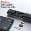  Hộp Đựng Cáp Đa Năng MCDODO WF-172 (C to C Cable 29cm + Connector+ SIM Eject Pin+ Card Slot) 