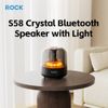  Loa Bluetooth ROCK S58 Crystal Bluetooth Speaker with Light (Bluetooth v5.1, Hi-Fi Audio, 52mm Full-Range Speaker, Multiple Playback Modes, Vibrant Ambient Lights) 