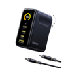  Củ Sạc Nhanh Baseus PicoGo AH11 140W (3*Type-C + 1*USB-A port, Digital Display, Includes Dura Fast Charging Cable C to C 240W 1.5m) 