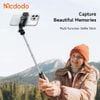 Tripod Kiêm Gậy Selfie Cho Điện Thoại MCDODO SS-724 (360° Rotation, 270° Adjustable angle, 18.4-70cm height, Folding Storage, Detachable Remote Control, Suitable for 2.56-3.74" Mobile Phones) 