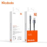  Cáp Sạc Nhanh USB to Lightning MCDODO CA-358 3A (1.2m, 480Mbps) 