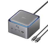 Trạm Sạc Đa Năng 14-in-1 ANKER Prime A83B5 (Thunderbolt 5, 140W Max, HDMI 2.1, DP 2.1, 120Gbps, Up to Two 8K Display, Smart Active Cooling, Supports Anker Dock Manager App) 