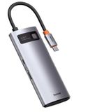  Bộ Hub Mở Rộng Đa Năng Baseus Metal Gleam Multifunctional Gen2 Cho Macbook/Laptop/iPad/Smartphone/Tablet (Gen2 New Upgrade Edition) 