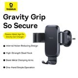  Giá Đỡ Điện Thoại Trên Ô Tô Baseus Metal Age Go Gravity (Gắn Cho Cửa Gió) 
