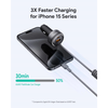  Tẩu Sạc Cho Ô Tô Kèm Cáp Type-C AUKEY Pathfinder Sling CC-P2 75W (1*Type-C + 1*USB-A port) 